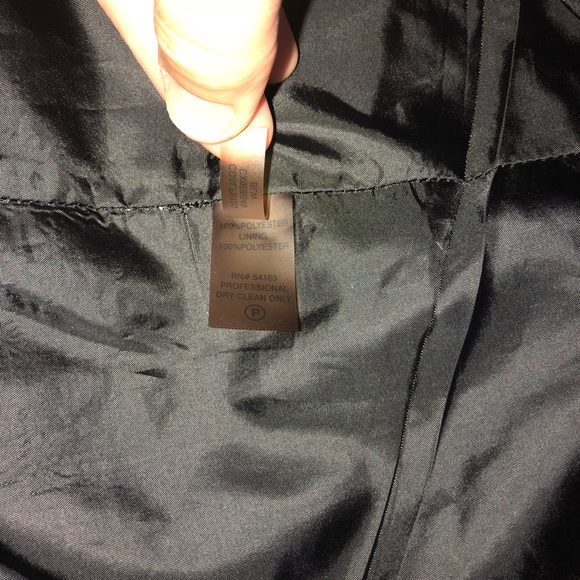 Calvin Klein black white plaid dotted line sheath - Picture 5 of 5